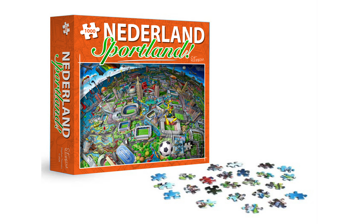 Nederland Sportland - Legpuzzel - afbeelding 1